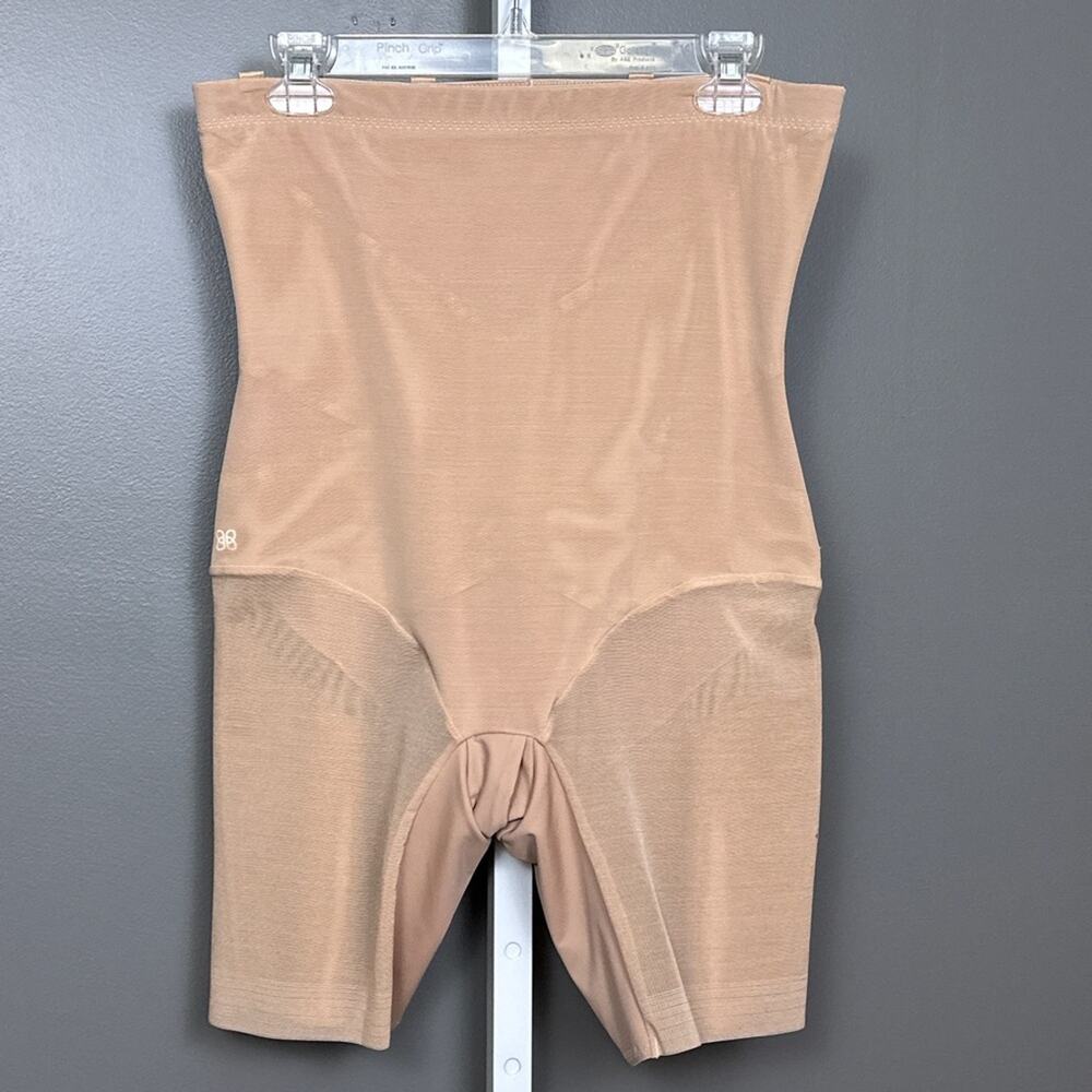 Honeylove SuperPower Short 1X Sand Nude Compression Shapewear High Waist